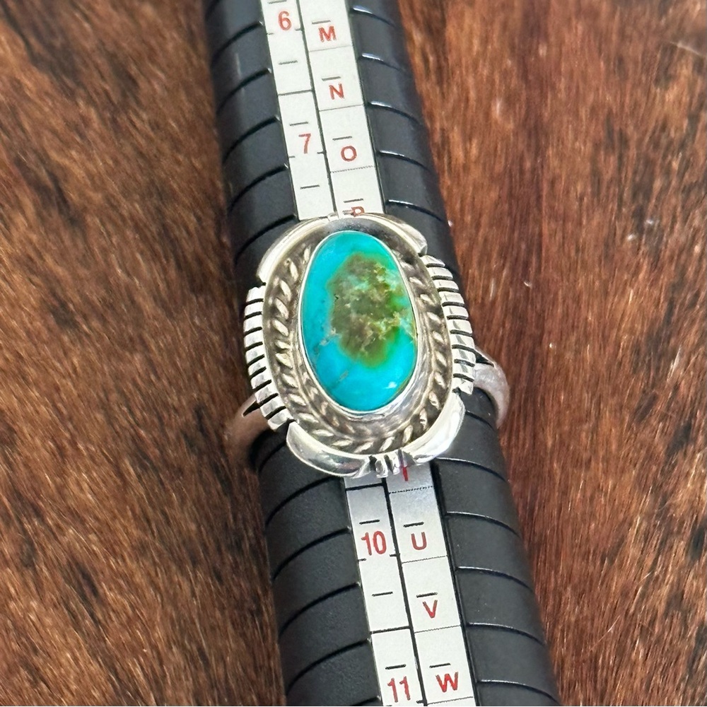 Sterling Silver and Turquoise Native Ring NWOT - Picture 11 of 15